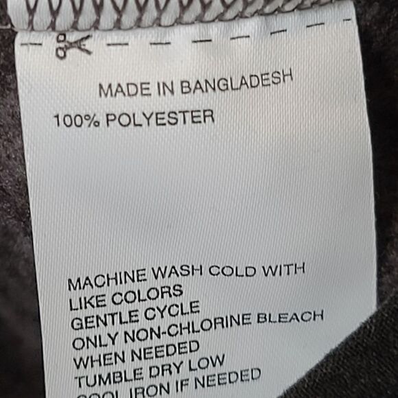 NWT LARGE MENS 1/2 ZIP FLEECE PULLOVER POCKETS - Picture 5 of 8